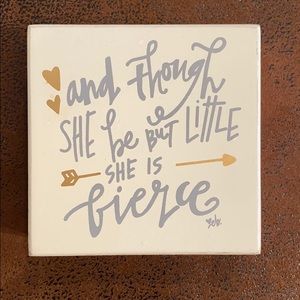 Wooden Quote | Home Decor